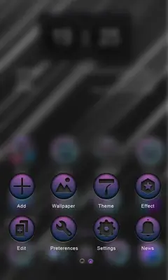 Dark Chic GOLauncher EX Theme android App screenshot 1